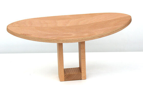 Wooden meditation seat